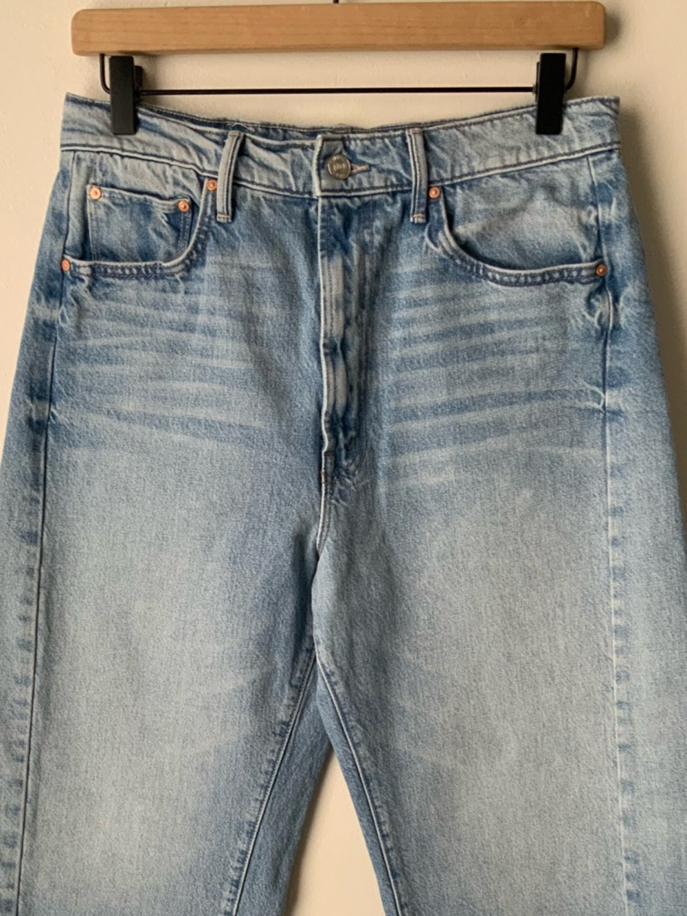 MOTHER SUPERIOR Jeans Half-Pipe Ankle This Is How I Roll Blue Size 29 - Picture 4 of 14